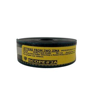 Letters from Iwo Jima 35mm Film Movie Trailer Scope‎ #2A 2006 Warner Brothers